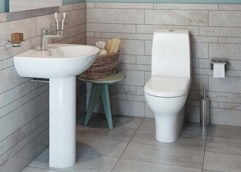 Напольный унитаз Vitra Zentrum  5780B003-0585 - 2