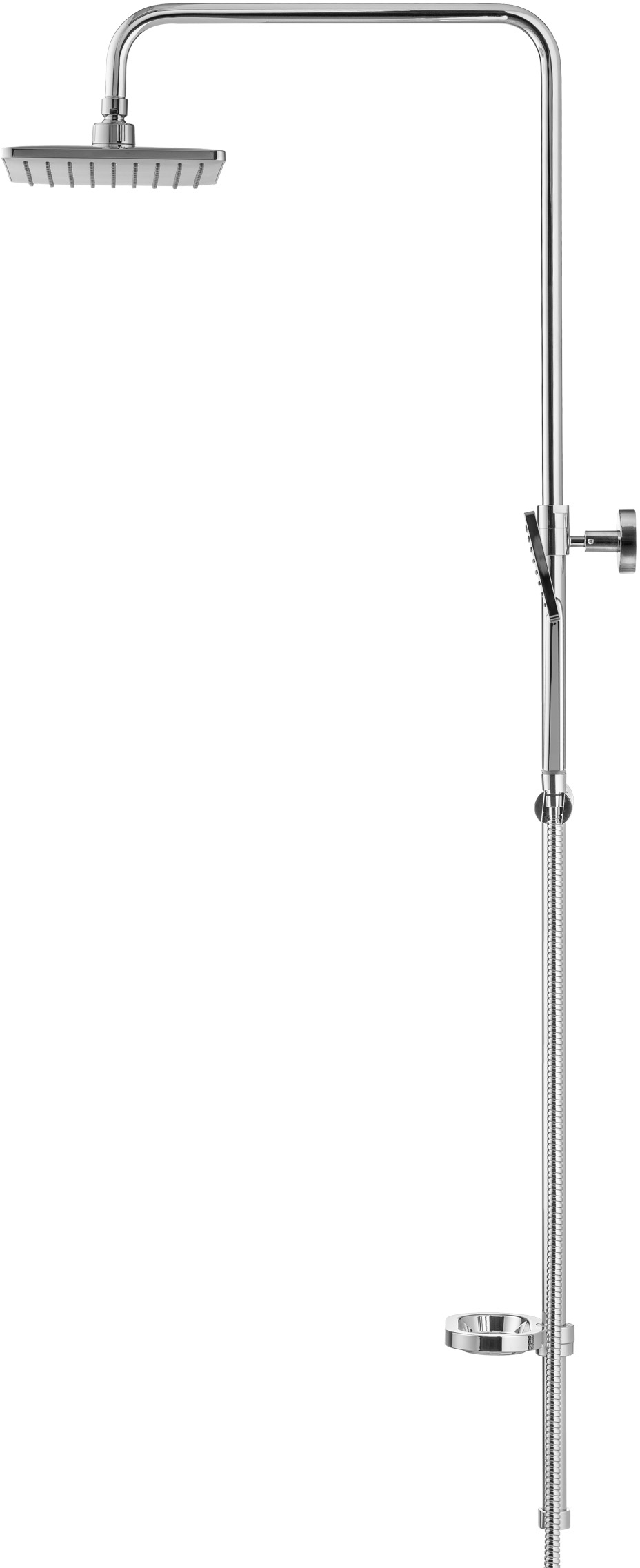 Душевая стойка Swedbe Calypso хром  5068 - 3