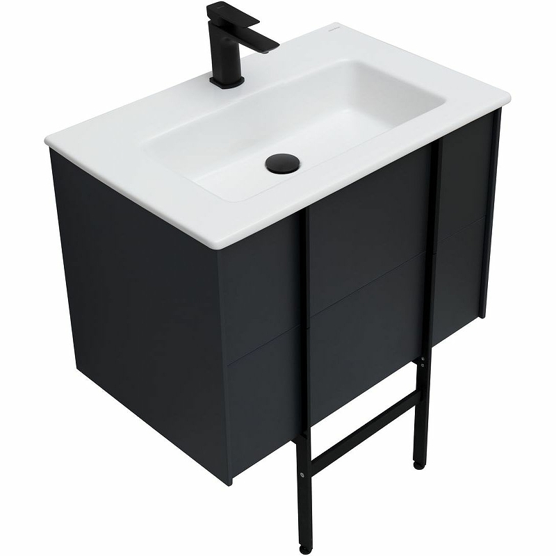 Тумба под раковину Allen Brau Reality 70 черный матовый 1.32004.AM - 10