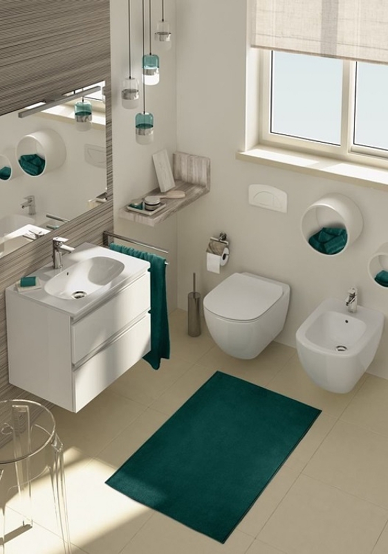 Комплект биде с инсталляцией Ideal Standard Tesi белый D3868V1 - 7