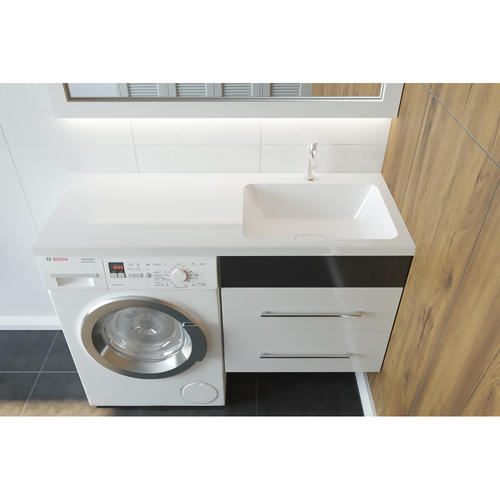 Раковина над стиральной машиной Stella Polar Kamilla 110 правая белый 4627173210034 - 2