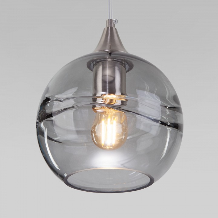 Подвесной светильник Eurosvet Lotus 50221/1 дымчатый - 1