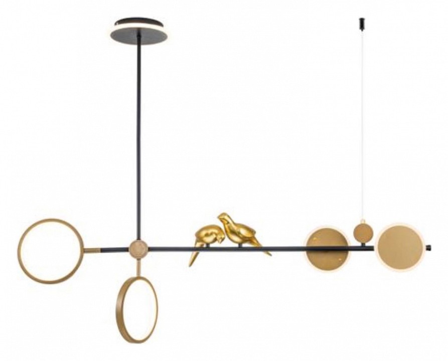 Люстра на штанге Arte Lamp Toliman A2613SP-4BK - 0