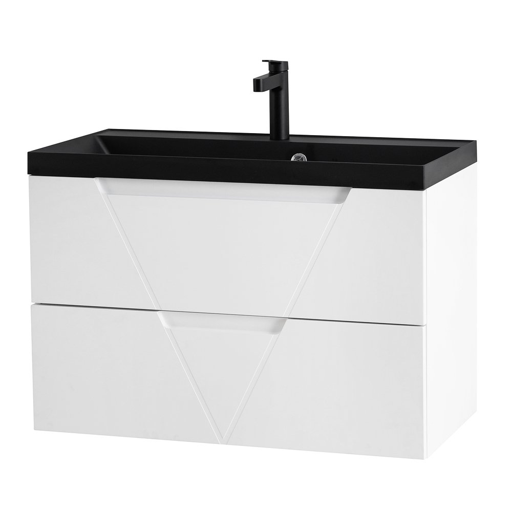 Тумба под раковину BelBagno Vittoria 100 белый матовый VITTORIA-1000-2C-SO-BO-P - 2