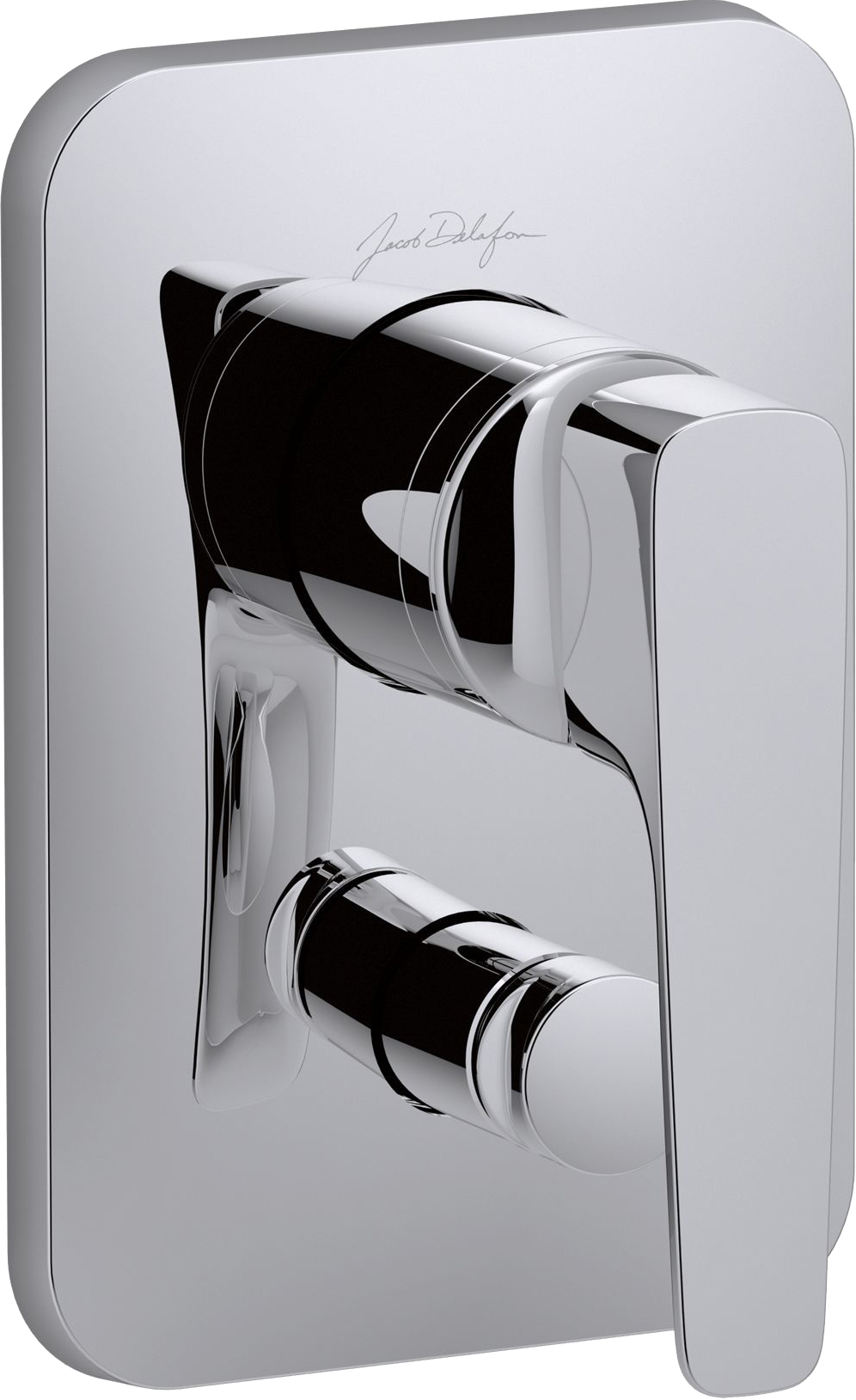 Смеситель Jacob Delafon Aleo+ E98718RU-CP С ВНУТРЕННЕЙ ЧАСТЬЮ для ванны с душем - 0