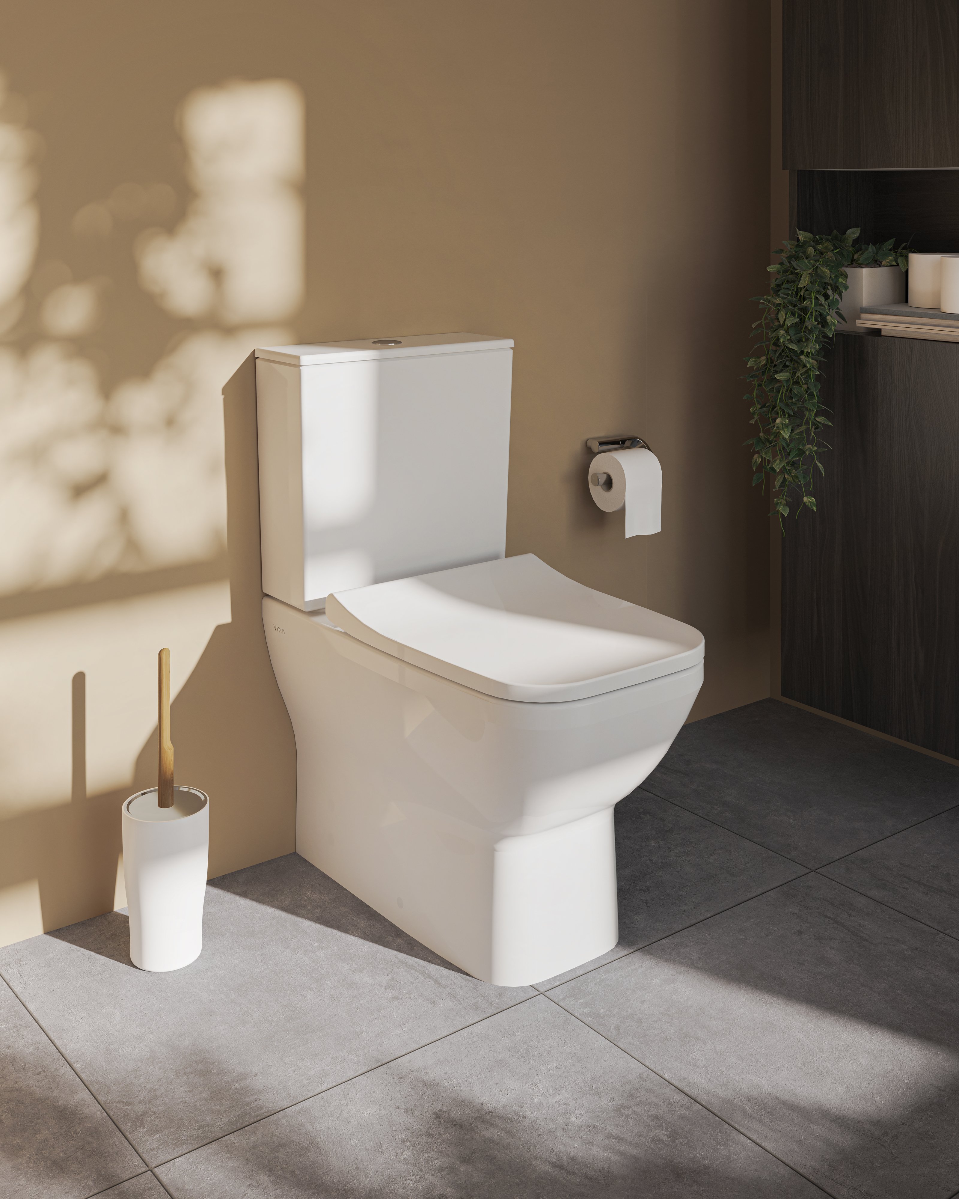 Унитаз-компакт VitrA Integra Square 9833B003-7204 с микролифтом - 1