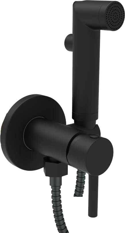 Гигиенический душ Orange, со смесителем, чёрный Karl M05-888b - 0