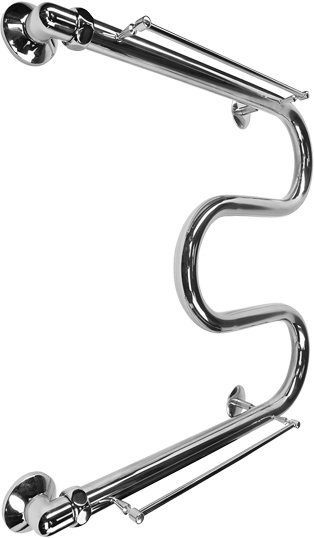 Водяной полотенцесушитель Terminus M-образный 500х500 Хром 4620768880339 - 3