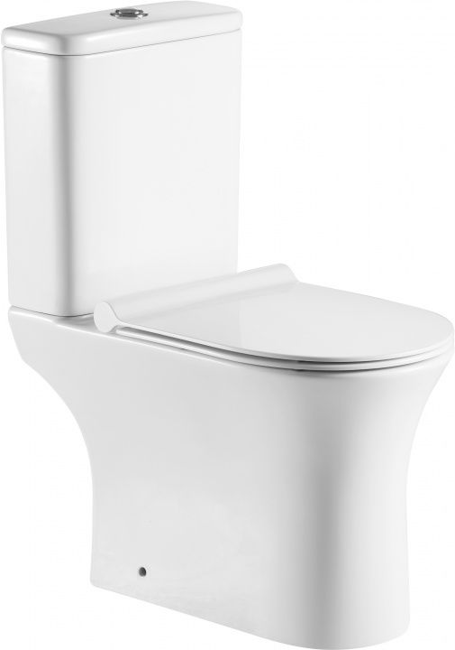 Чаша напольного унитаза Aquanet Rimless Roll 2-C CL-12289 240206 - 1