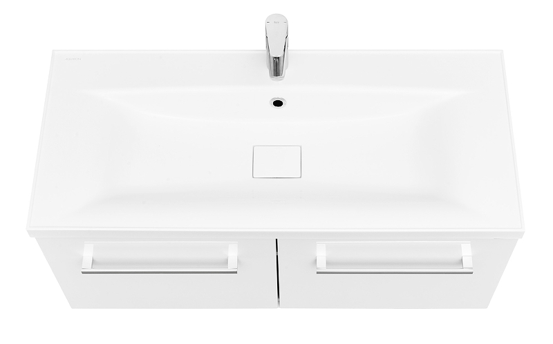 Тумба под раковину Aquaton Мадрид 100 белый 1A128001MA010 - 0