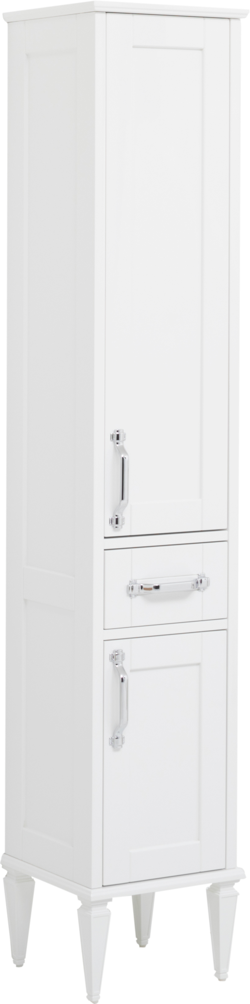 Шкаф-пенал Aquanet Денвер 36 R, белый глянец 199214 - 17