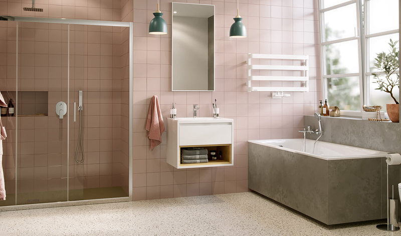 Тумба под раковину EXCELLENT Tuto 60 белый - светлое дерево MLEX.0101.600.WHBL - 2