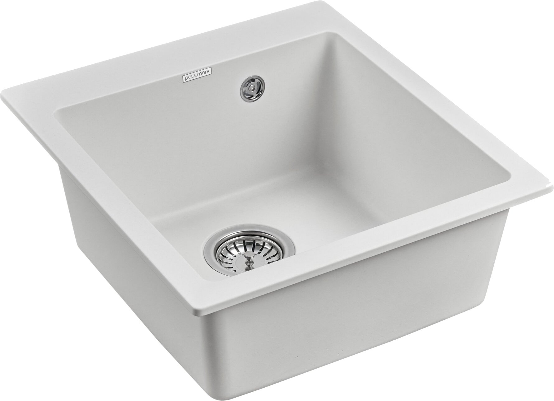 Мойка кухонная Paulmark Zemar PM104651-WH белая - 1