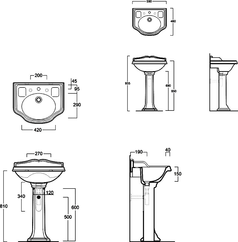 Раковина Simas Arcade AR814 - 5