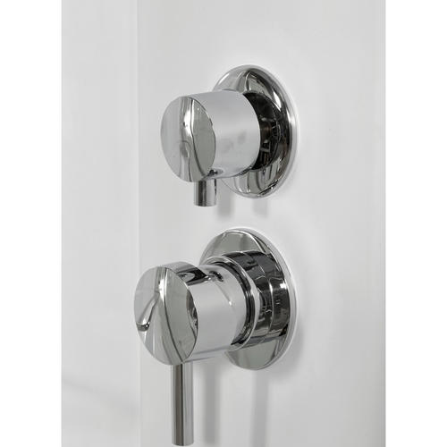 Душевая кабина Deto L 120х80 с электрикой, хром  L520REL - 3