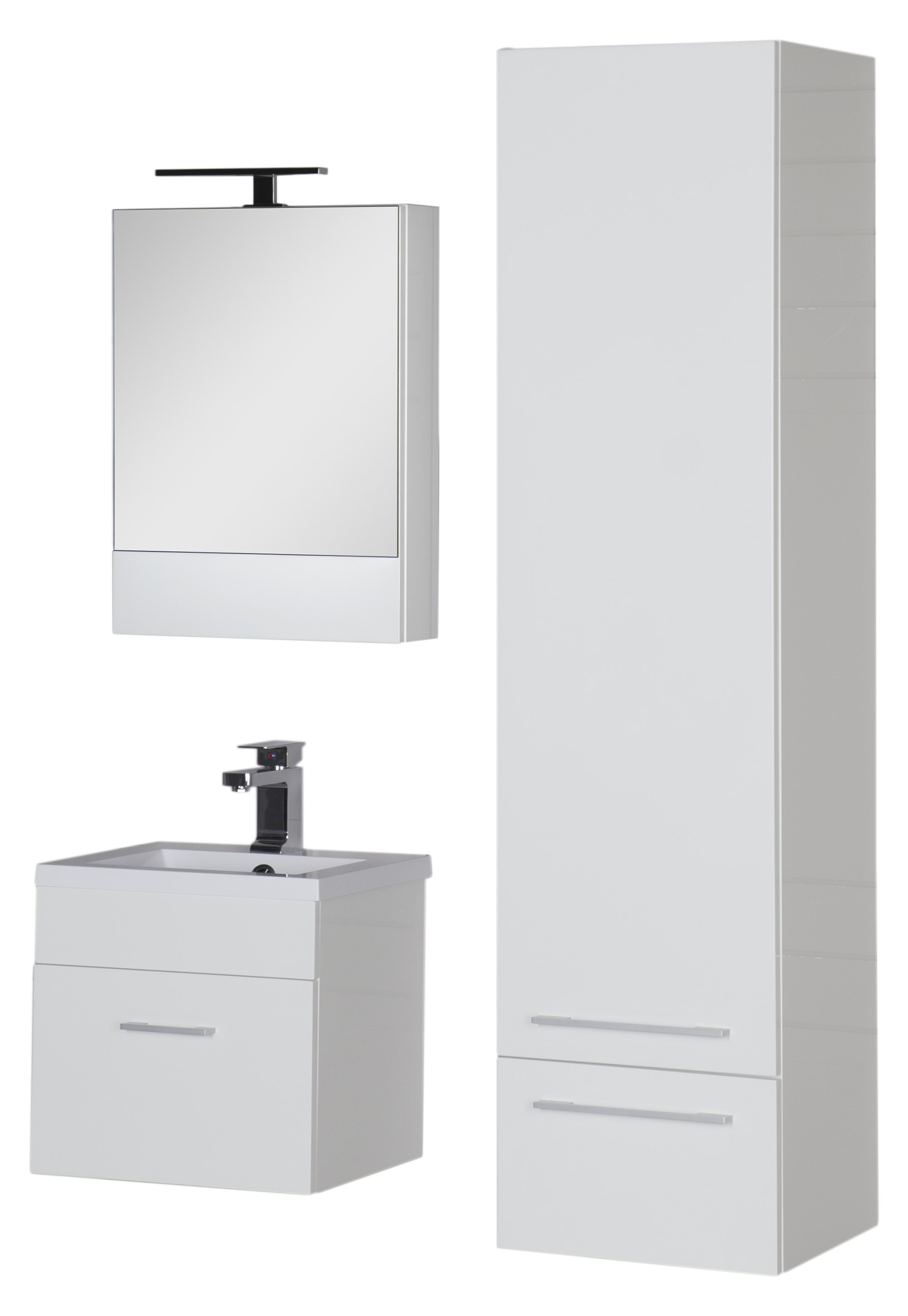 Шкаф-пенал Aquanet Нота белый 165407 - 8