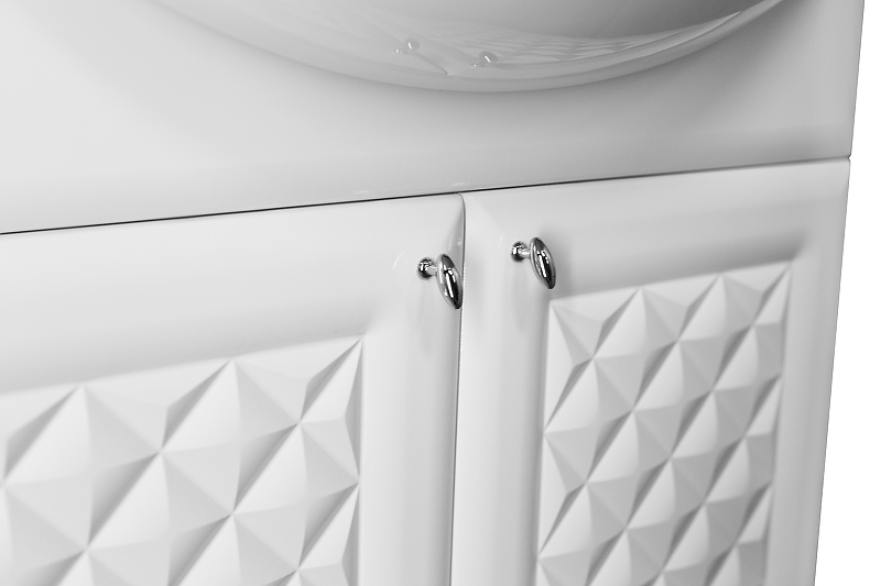 Тумба под раковину Style Line Канна 75 белая ЛС-00002283 - 3