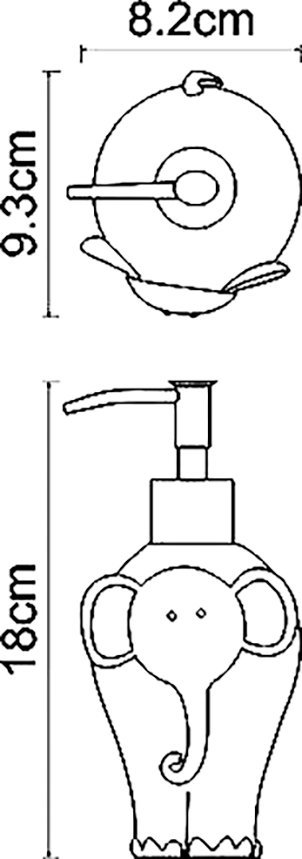 Дозатор Wasserkraft Lippe K-8199 - 4