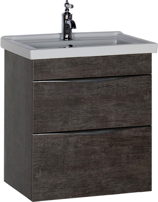 Тумба с раковиной Aquanet Эвора 60 дуб антик 183000 - 0