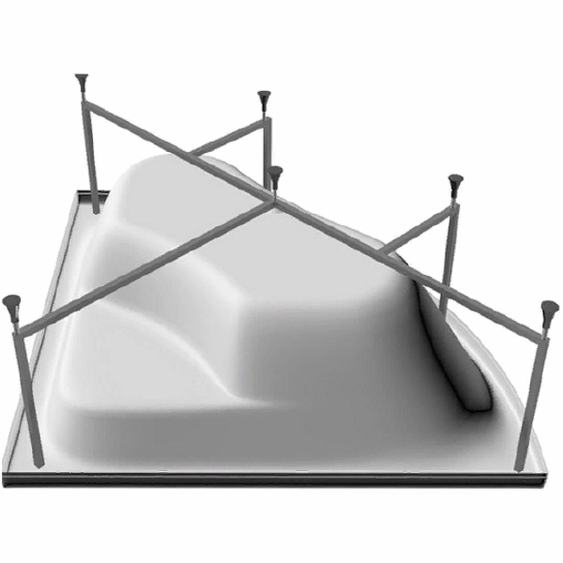 Каркас для ванны Kolpa San Royal 120х120 4100017 - 0