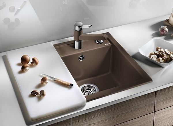 Мойка из гранита Blanco Dalago коричневый  515066 - 2