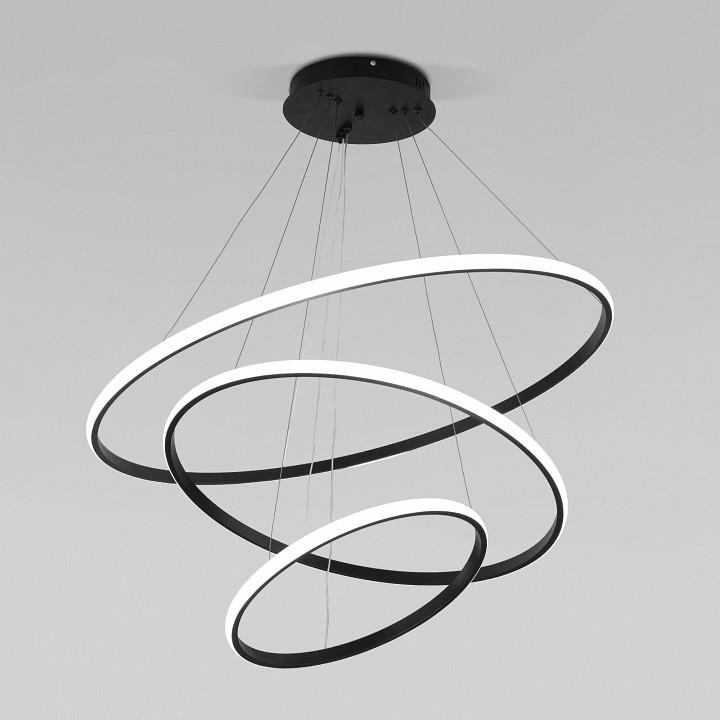 Подвесной светильник Eurosvet Collars 90264/3 черный - 1