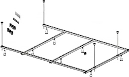 Опорная конструкция для ванны SAVONA 207100 - 0