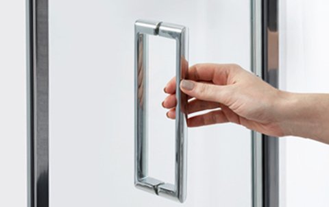 Душевая дверь в нишу Wasserkraft Salm 27I12 100 см - 4