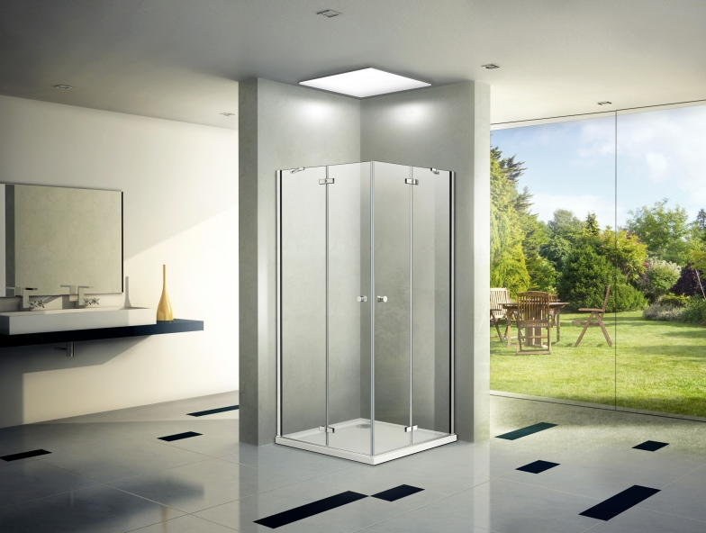 Душевой уголок Weltwasser WW200 200Q22-100 100х185 хром  10000002933 - 1