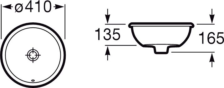 Рукомойник Roca Foro 327884000 41 см - 7