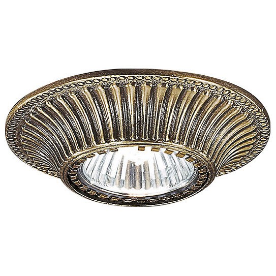 Встраиваемый светильник Reccagni Angelo 1078 SPOT 1078 BRONZO - 0