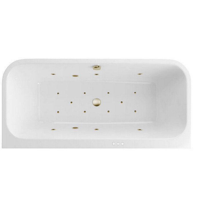 Ванна акриловая Excellent Arana Relax 180х85 с гидромассажем белый - бронза WAEX.ARA18.RELAX.BR - 0