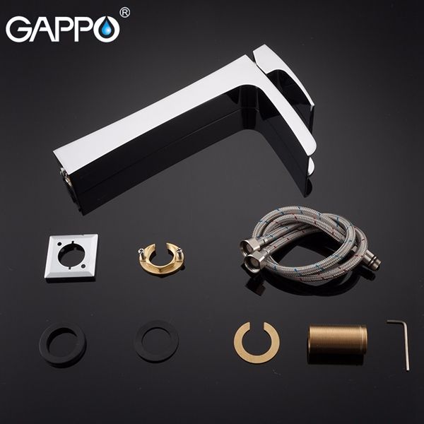 Смеситель для раковины Gappo хром G1007-21 - 4
