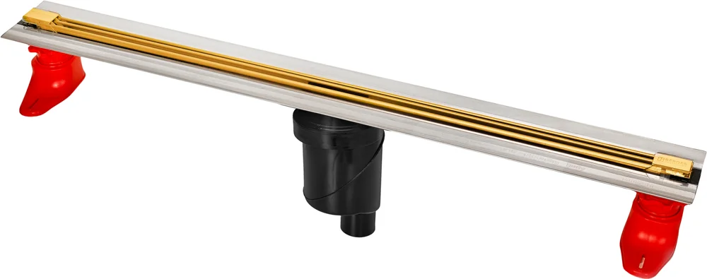 Душевой лоток Berges Super Slim 80 золото глянцевое 092054 - 0