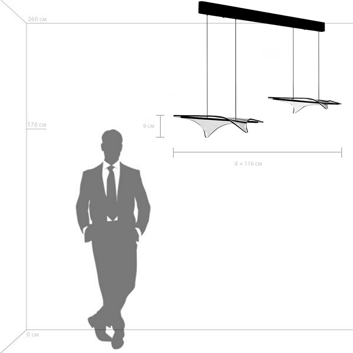 Подвесной светильник Lightstar Varese 731323 - 3