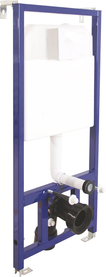 Система инсталляции для унитазов Berges Wasserhaus Novum 040242 с кнопкой смыва, матовый хром - 3