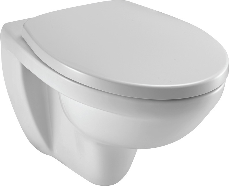 Комплект Система инсталляции для унитазов Jacob Delafon E5504-NF + Кнопка смыва Jacob Delafon E4316-00 белая + Крышка-сиденье Jacob Delafon Patio - 3