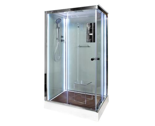 Душевая кабина Deto K 120х90 хром  K402SLED - 1