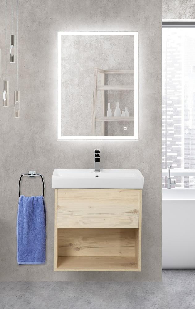 Комплект мебели BelBagno Neon 50 светлое дерево - 0