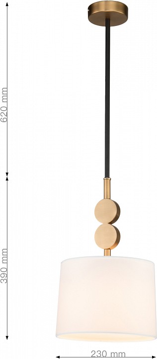 Подвесной светильник Favourite Roshe 2624-1P - 4