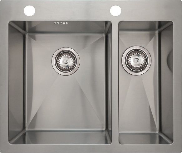 Металлическая мойка Seaman SMV-575D  SMV-575DR.B - 0