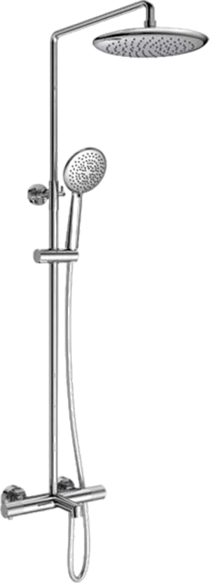 Душевая стойка Vincea Desire хром VSFS-1D1TCH - 0