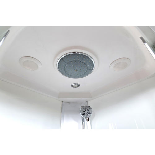 Душевая кабина Deto DM 90х90 белый  DM2090GM+EL - 2