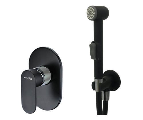 A117451 Встраиваемый комплект для биде со шлангом 150 см - 0