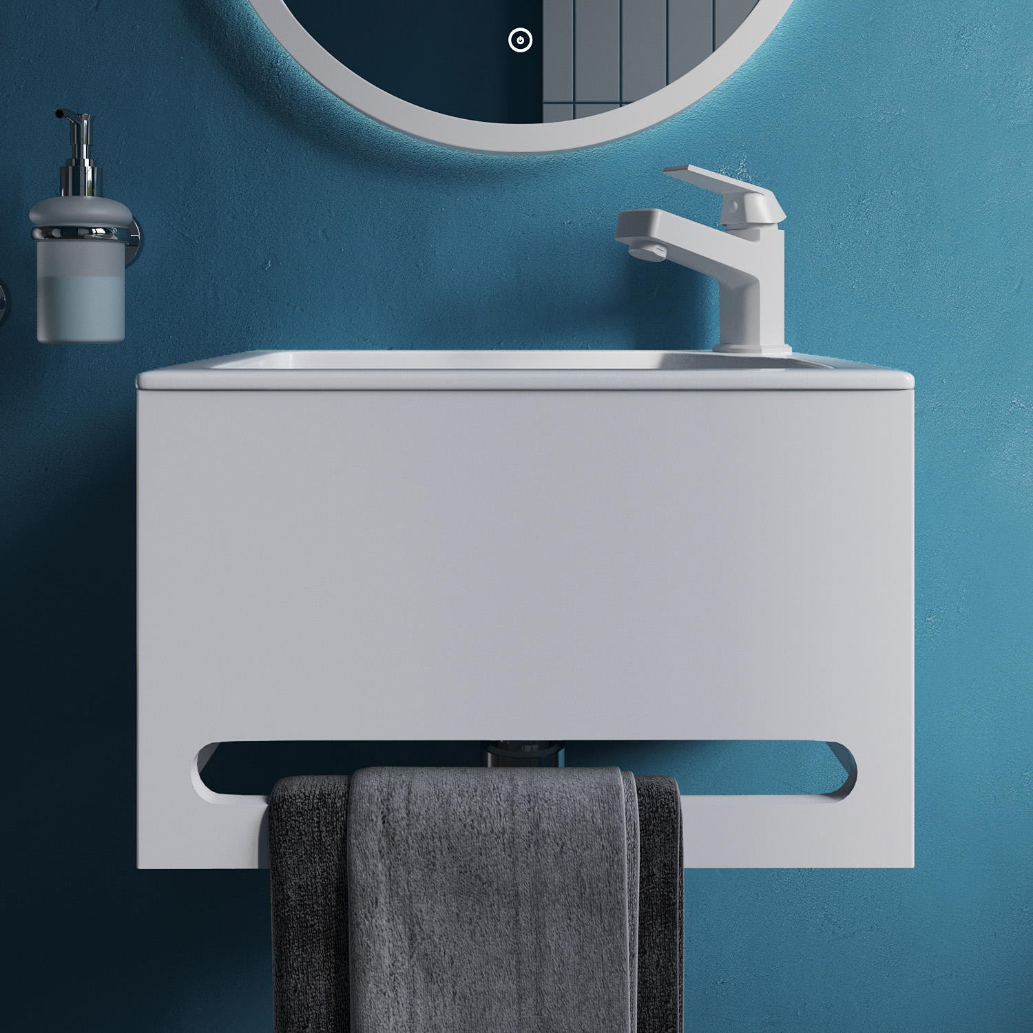 Тумба с раковиной DIWO Казань 40 R РК40R - 0