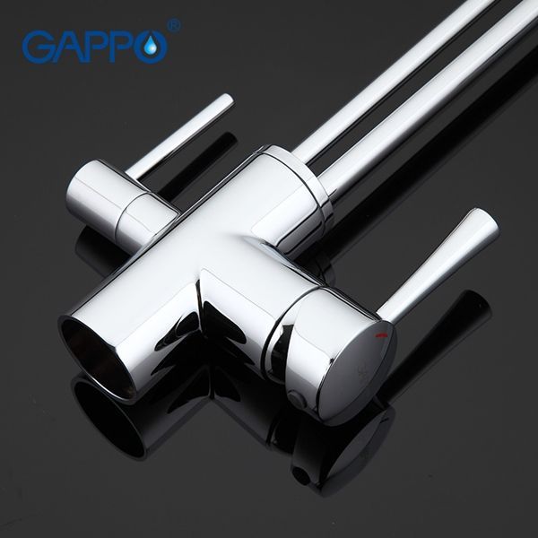 Смеситель для кухни с подключением фильтра питьевой воды хром G4398-5 - 5