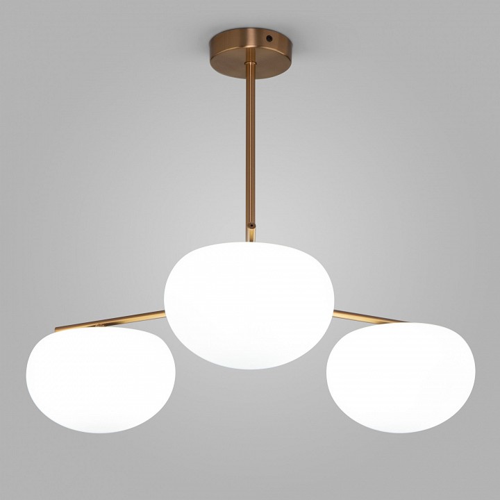Люстра на штанге Eurosvet Like 30190/3 латунь - 1