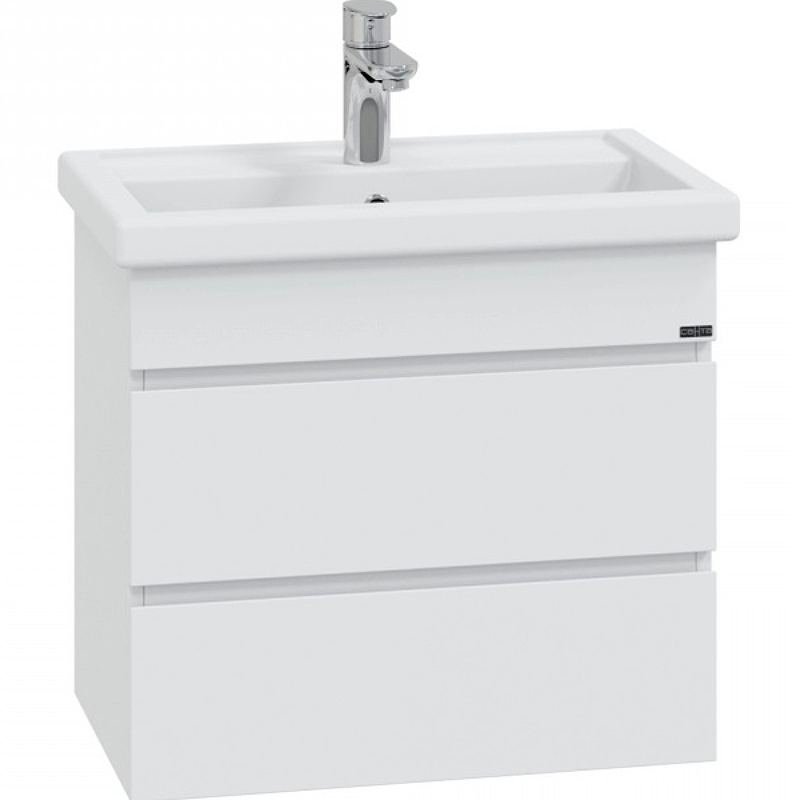 Тумба с раковиной подвесная Санта Марс 60 белый - 3