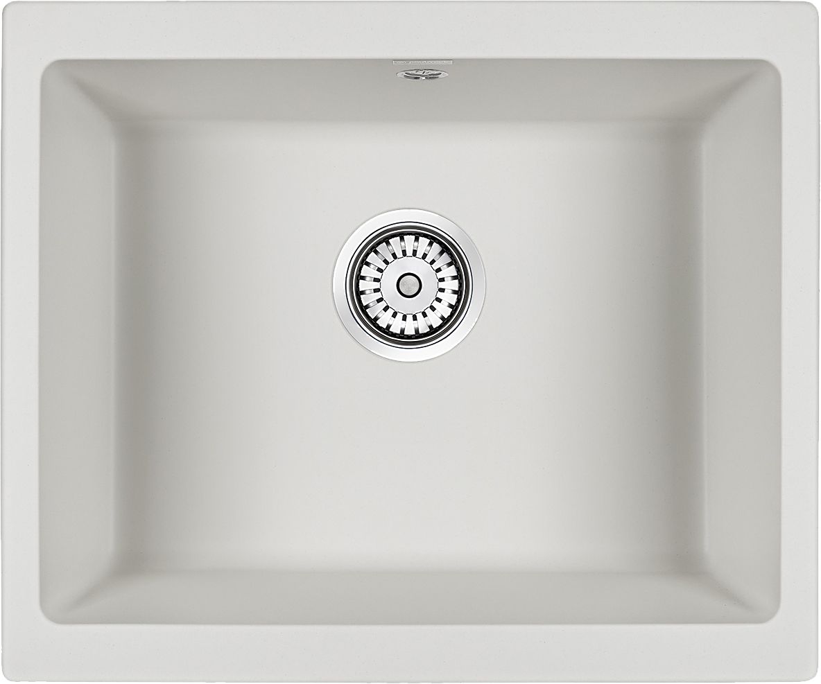 Мойка кухонная Paulmark Gera 55 белый матовый PM205546-WH - 0