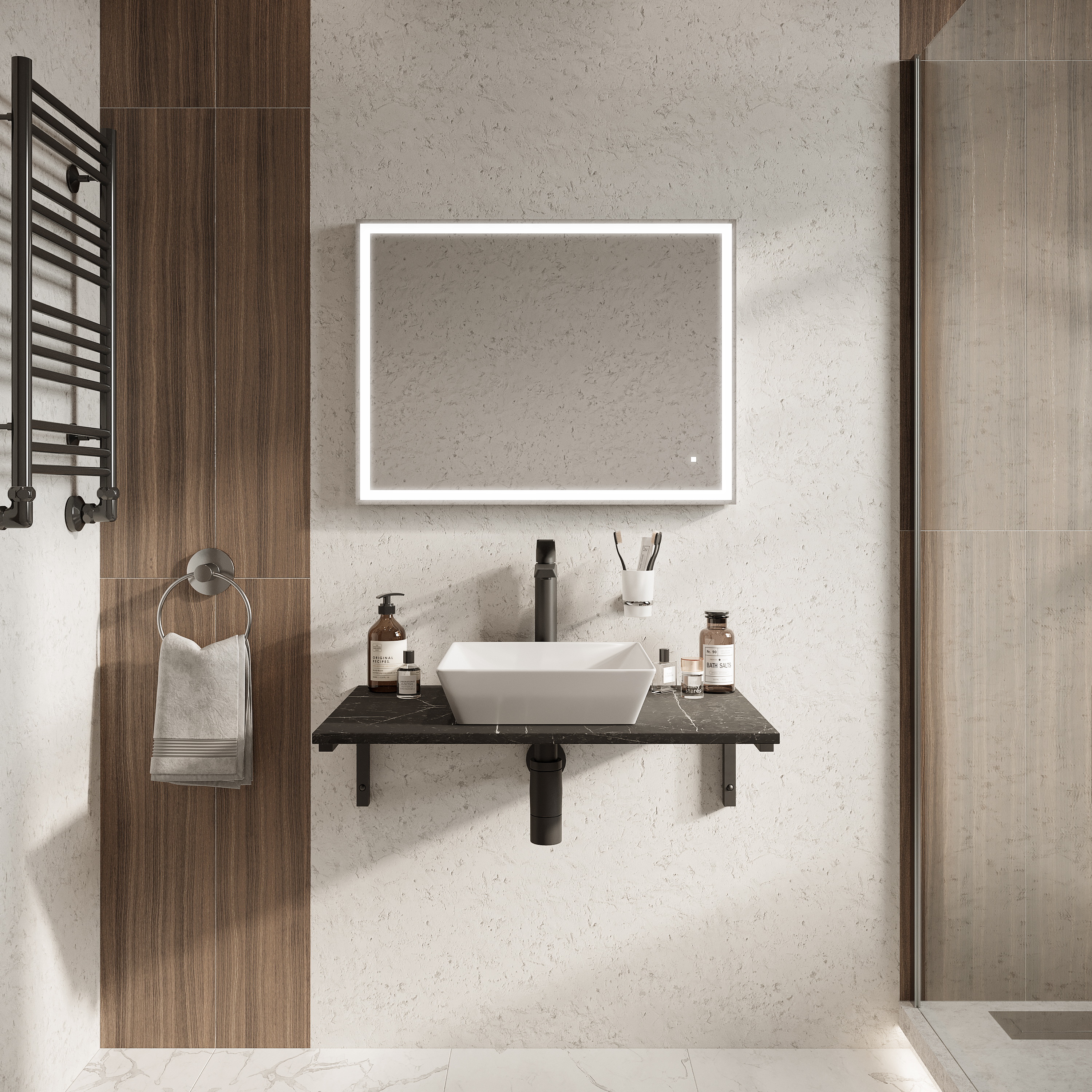 Раковина STWORKI накладная 40 3040-KL - 3